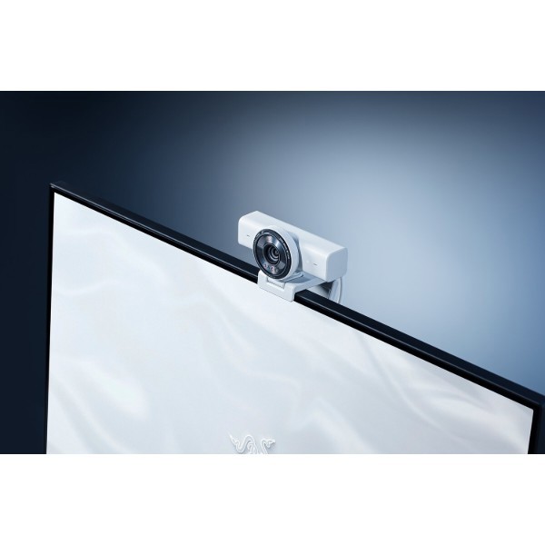 Webcam Razer RZ19-05380300-R3M1 Kiyo V2 X, FHD, Built-in Microphone, White