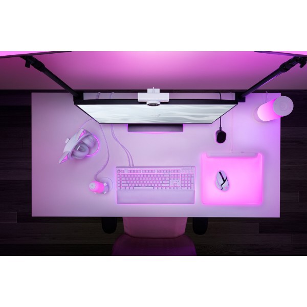 Webcam Razer RZ19-05380300-R3M1 Kiyo V2 X, FHD, Built-in Microphone, White