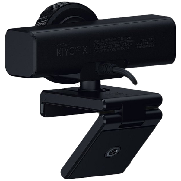Webcam Razer RZ19-05380100-R3M1 Kiyo V2 X, FHD, Built-in Microphone, Black