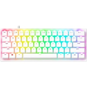 კლავიატურა Razer RZ03-04991700-R3M1 Huntsman V3 Pro Mini, Wired, USB, RGB, Gaming Mechanical Keyboard, White
