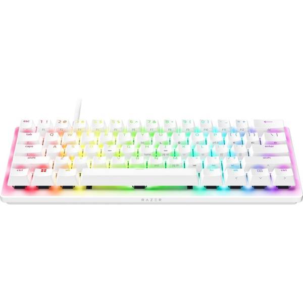 კლავიატურა Razer RZ03-04991700-R3M1 Huntsman V3 Pro Mini, Wired, USB, RGB, Gaming Mechanical Keyboard, White