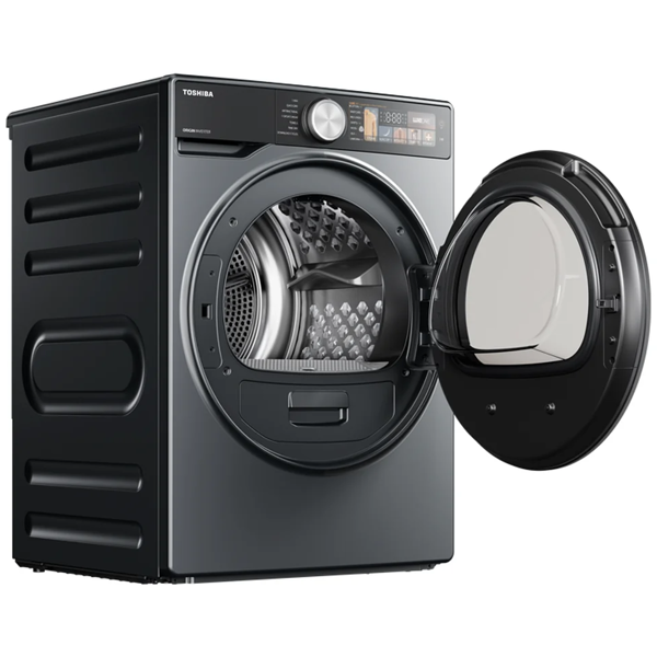 სარეცხის საშრობი მანქანა Toshiba TD-T25BS110HWUZ(MG), 10Kg, 65dB, Washing Dryer, Morandi Grey