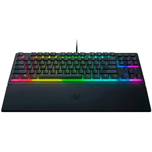 კლავიატურა Razer RZ03-04881600-R3R1 Ornata V3, Wired, USB, RGB, Gaming Mechanical Keyboard, Black