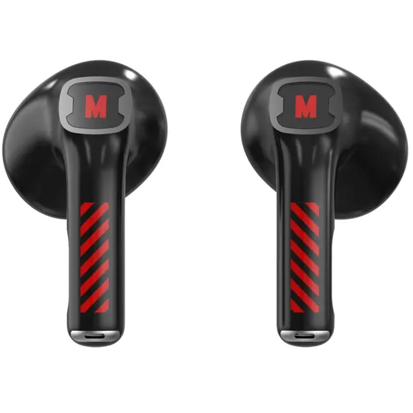 ყურსასმენი Marvo BE-889 Quaz, Earbuds, Wireless, Bluetooth, Black/Red