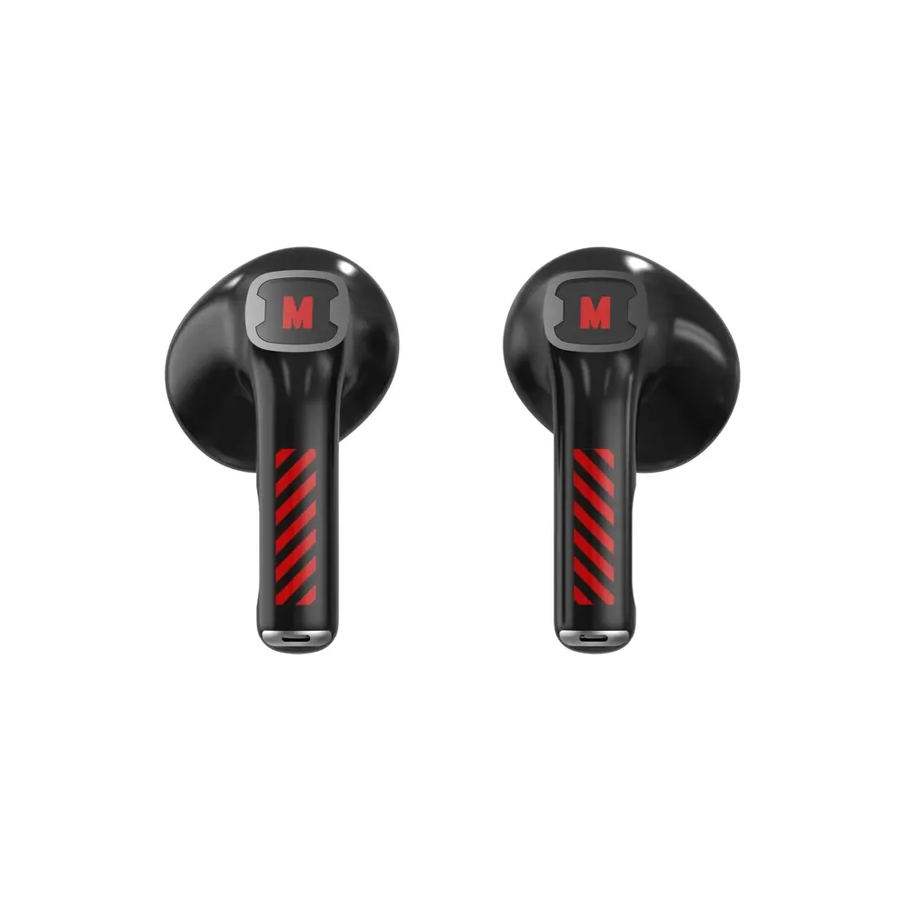 Earbuds Marvo BE-889 Quaz, Wireless, Bluetooth, Black/Red