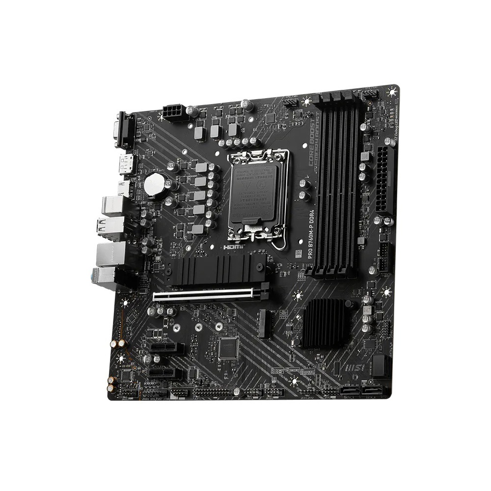 Motherboard MSI 911-7E02-029 PRO B760M-P, LGA1700, DDR4, 128GB