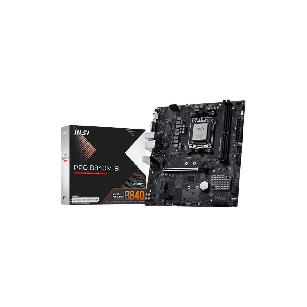 Motherboard MSI 911-7E76-002 PRO B840M-B, AM5, DDR5, 128GB