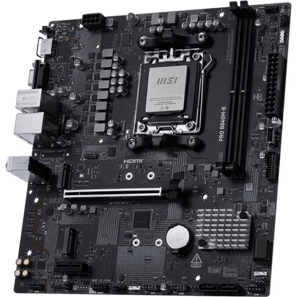 Motherboard MSI 911-7E76-002 PRO B840M-B, AM5, DDR5, 128GB