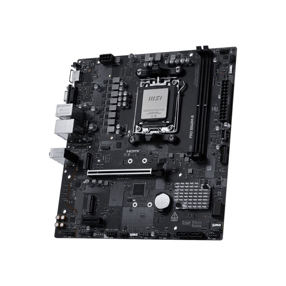 Motherboard MSI 911-7E76-002 PRO B840M-B, AM5, DDR5, 128GB