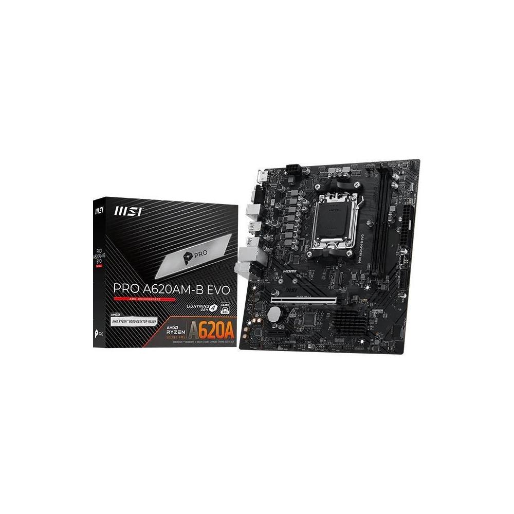 Motherboard MSI 911-7E36-001 PRO A620AM-B EVO, AM5, DDR5, 128GB