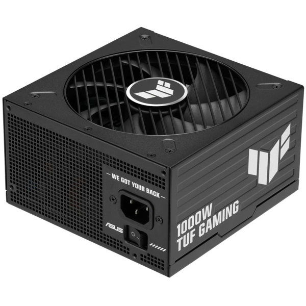 კვების ბლოკი Asus TUF 90YE0101-B0NA00 TUF-GAMING-1000P//PSU, 1000W, 80 Plus Platinum, Power Supply, Black