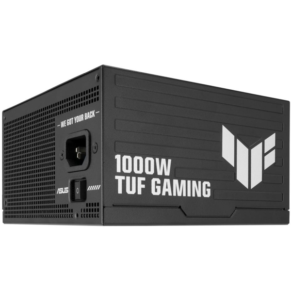 კვების ბლოკი Asus TUF 90YE0101-B0NA00 TUF-GAMING-1000P//PSU, 1000W, 80 Plus Platinum, Power Supply, Black