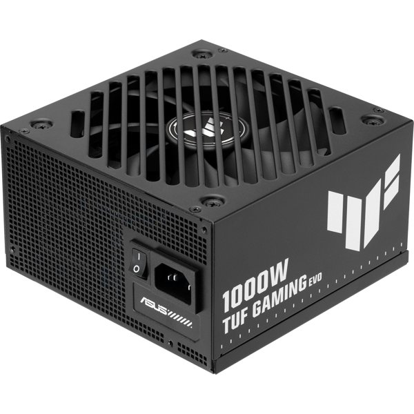 კვების ბლოკი Asus TUF 90YE00SE-B0NA00 TUF-GAMING-1000G-EVO//PSU, 1000W, 80 Plus Gold, Power Supply, Black