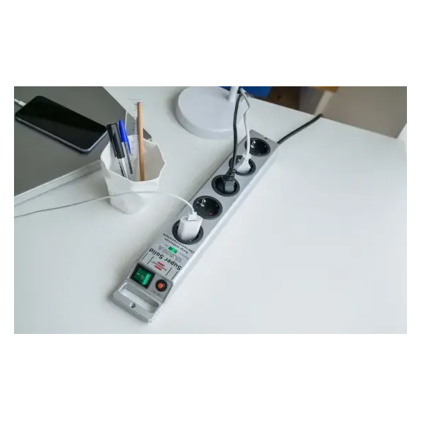 დენის დამაგრძელებელი Brennenstuhl 13044492, 5 Socket, 2.5m, Extension, Silver