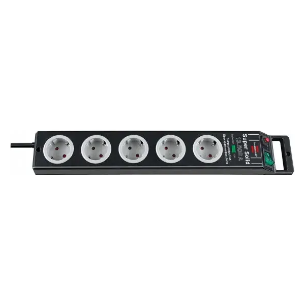 დენის დამაგრძელებელი Brennenstuhl 13044494, 5 Socket, 2,5m, Extension, Black