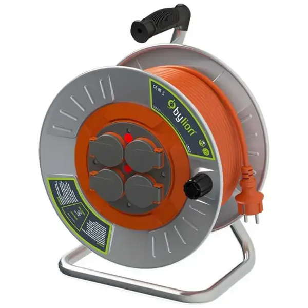 კოჭა ByLion MMP-50325-F, 50m, Coil, Grey/Orange