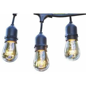განათება LINUS Е27 12325 240V, 15m, Garland, Black